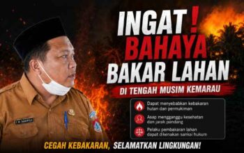 BPBD Boltim Ingatkan Bahaya Bakar Lahan di Tengah Musim Kemarau