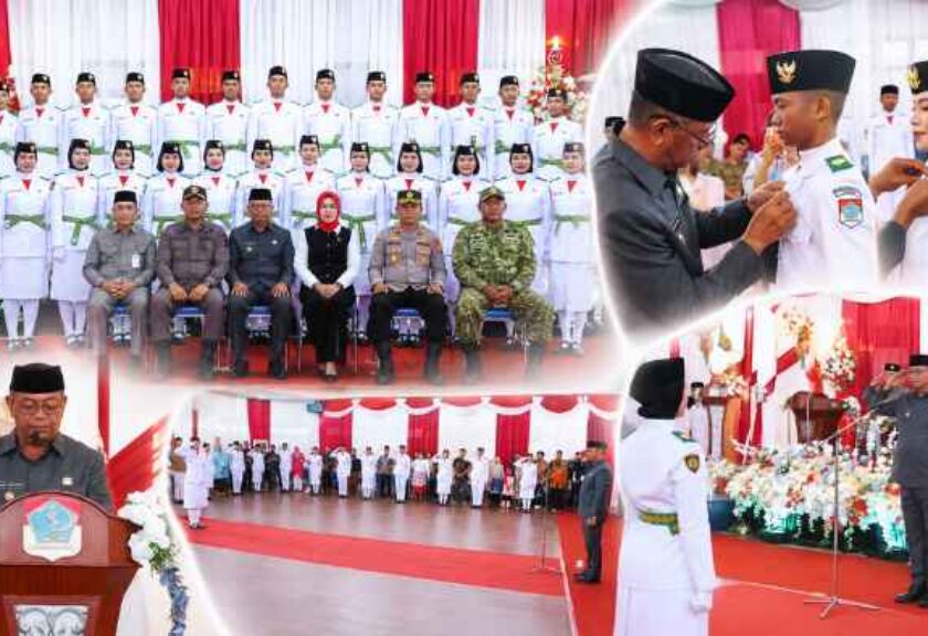 Bupati Oskar Manoppo Kukuhkan Paskibraka Boltim 2026, Tekankan Integritas dan Nasionalisme