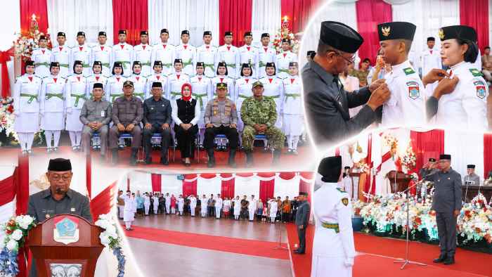 Bupati Oskar Manoppo Kukuhkan Paskibraka Boltim 2026, Tekankan Integritas dan Nasionalisme