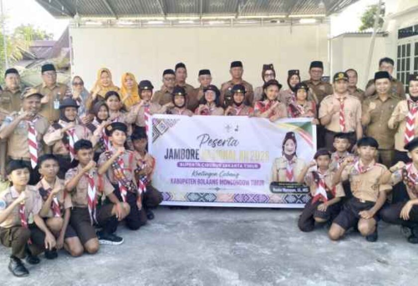 Bupati Oskar Manoppo Lepas Kontingen Pramuka Boltim Menuju Jambore Nasional XII 2026