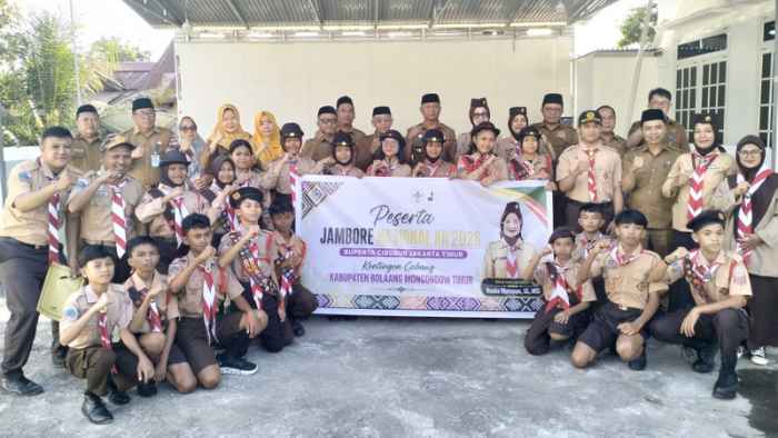 Bupati Oskar Manoppo Lepas Kontingen Pramuka Boltim Menuju Jambore Nasional XII 2026