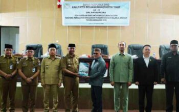 Bupati Oskar Manoppo dan Wabup Boltim Hadiri Rapat Paripurna Penyampaian Nota Keuangan Perubahan APBD 2026