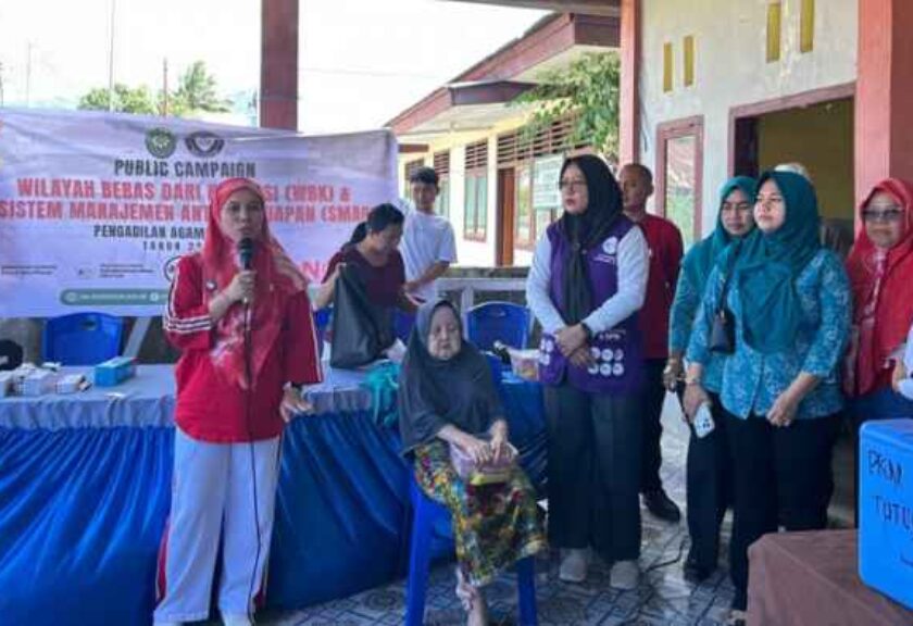 Edukasi Antikorupsi Masuk Posyandu, TP-PKK dan TP Posyandu Dampingi Sosialisasi WBK-SMAP