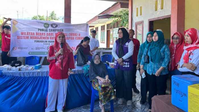 Edukasi Antikorupsi Masuk Posyandu, TP-PKK dan TP Posyandu Dampingi Sosialisasi WBK-SMAP