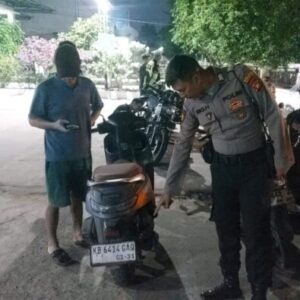 UKL Polres Ketapang Gelar Oprasi Knalpot Brong Dan Balap Liar Di Kota Ketapang