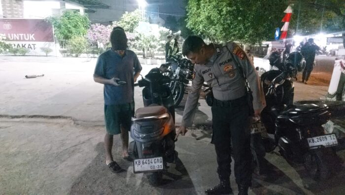 UKL Polres Ketapang Gelar Oprasi Knalpot Brong Dan Balap Liar Di Kota Ketapang