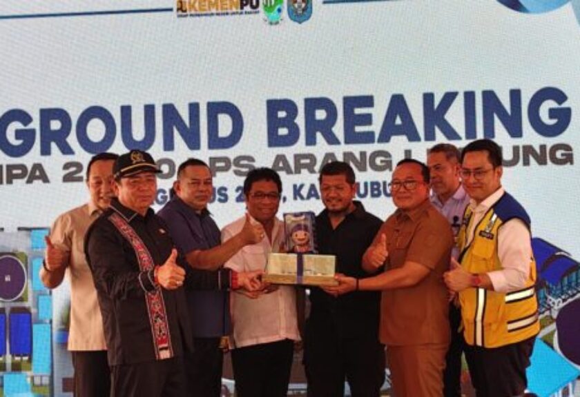 Lasarus dan Sujiwo Bersatu Perjuangkan Air Bersih, IPA Tirta Raya Resmi Digroundbreaking