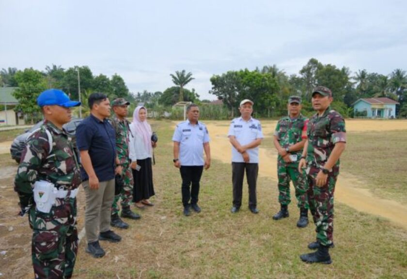 Dandim 0209/LB Tinjau Lokasi TMMD Di Labusel, Pastikan Titik Sasaran Pembangunan Infrastruktur Sesuai Kebutuhan Masyarakat