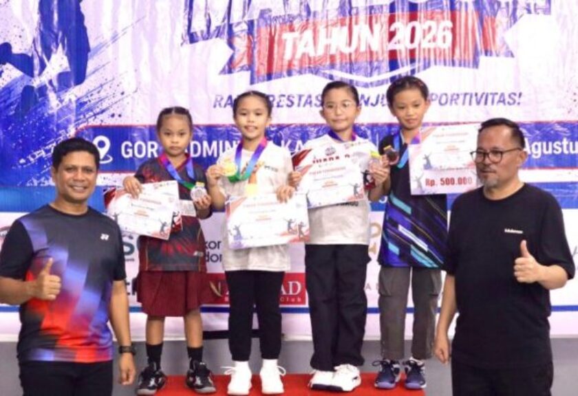 Kapolresta Manado Hadiri Penutupan Walikota Cup 2026, Dorong Atlet Muda Berprestasi
