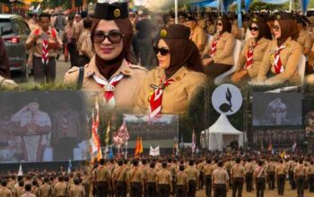 Ketua Kwarcab Boltim Hadiri Pembukaan Jambore Nasional XII di Cibubur