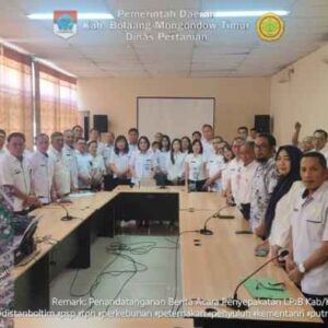 Pemkab Boltim Perkuat Perlindungan Lahan Sawah melalui Usulan LP2B