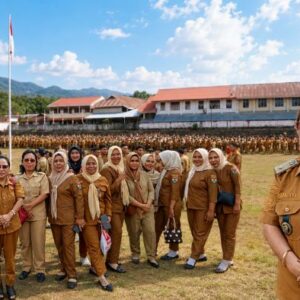 Perangkat Desa Bentenan Indah Resmi Dikukuhkan, Hukum Tua Tekankan Integritas dan Pelayanan