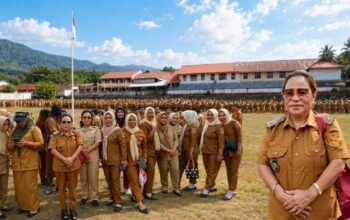 Perangkat Desa Bentenan Indah Resmi Dikukuhkan, Hukum Tua Tekankan Integritas dan Pelayanan