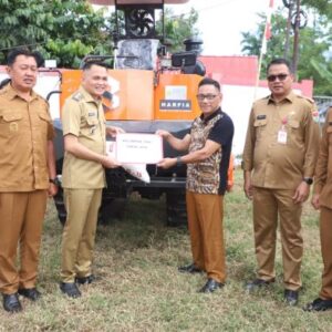 Petani Minanga Timur Sambut Gembira Bantuan Alsintan, Berharap Produksi Padi Meningkat