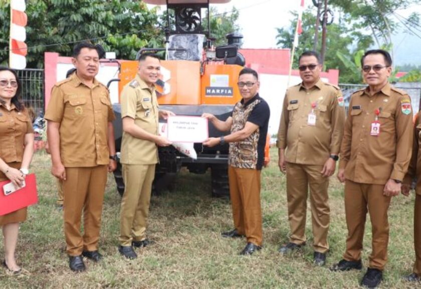 Petani Minanga Timur Sambut Gembira Bantuan Alsintan, Berharap Produksi Padi Meningkat