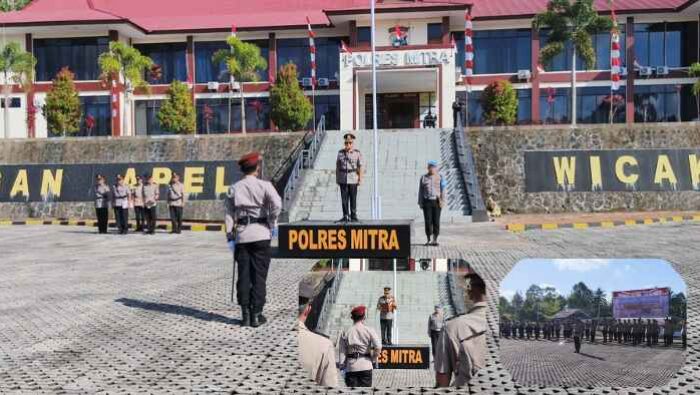 Polres Mitra Gelar Upacara Hari Juang Polri 2026, Tekankan Pengabdian untuk Masyarakat