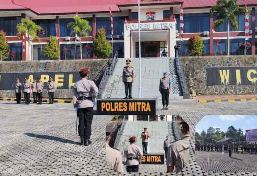 Polres Mitra Gelar Upacara Hari Juang Polri 2026, Tekankan Pengabdian untuk Masyarakat