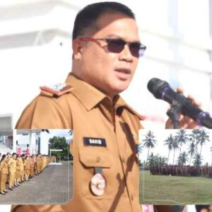 Apel Awal Agustus, Sekda Mitra Soroti ASN Tak Disiplin dan Bahaya Karhutla