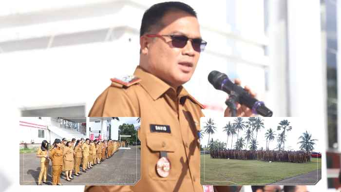 Apel Awal Agustus, Sekda Mitra Soroti ASN Tak Disiplin dan Bahaya Karhutla