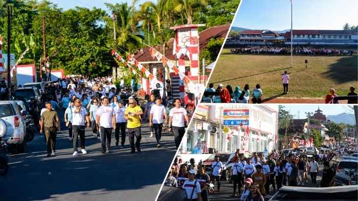 Semarak HUT ke-81 RI di Mitra Dibuka dengan Jalan Sehat dan Gerakan Hidup Sehat