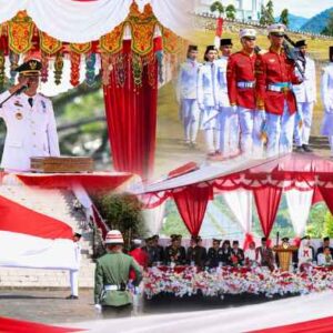 Upacara HUT ke-81 RI di Boltim, Bupati Oskar Manoppo Ajak Masyarakat Teruskan Semangat Kemerdekaan