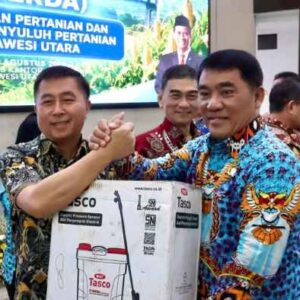Wakil Bupati Boltim Hadiri Rakerda Pertanian Sulut, Terima Bantuan Alsintan