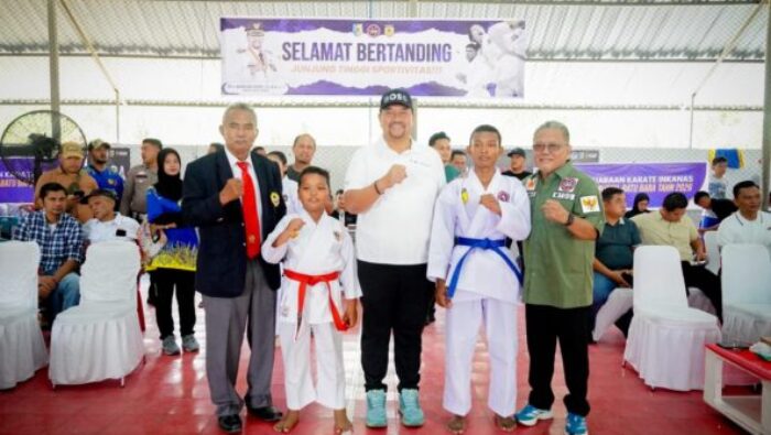 Bupati Batu Bara Buka Kejuaraan Karate INKANAS Open Antar Pelajar se-Sumut, 325 Atlet Rebutkan Piala Bupati