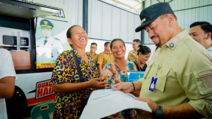 Lewat Program BERLAYAR, Bupati Baharuddin Dekatkan Pelayanan Publik ke Warga Sei Suka