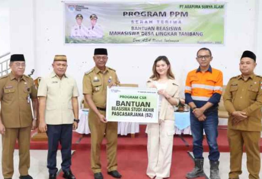 Bupati Oskar Manoppo Apresiasi Beasiswa PT ASA untuk Mahasiswa di Wilayah Lingkar Tambang