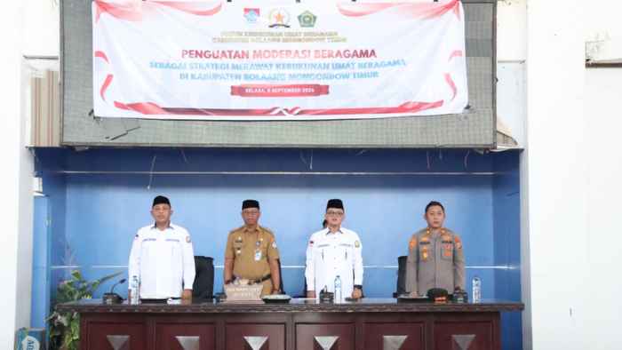 Bupati Oskar Manoppo Tegaskan Pentingnya Moderasi Beragama untuk Jaga Kerukunan Boltim