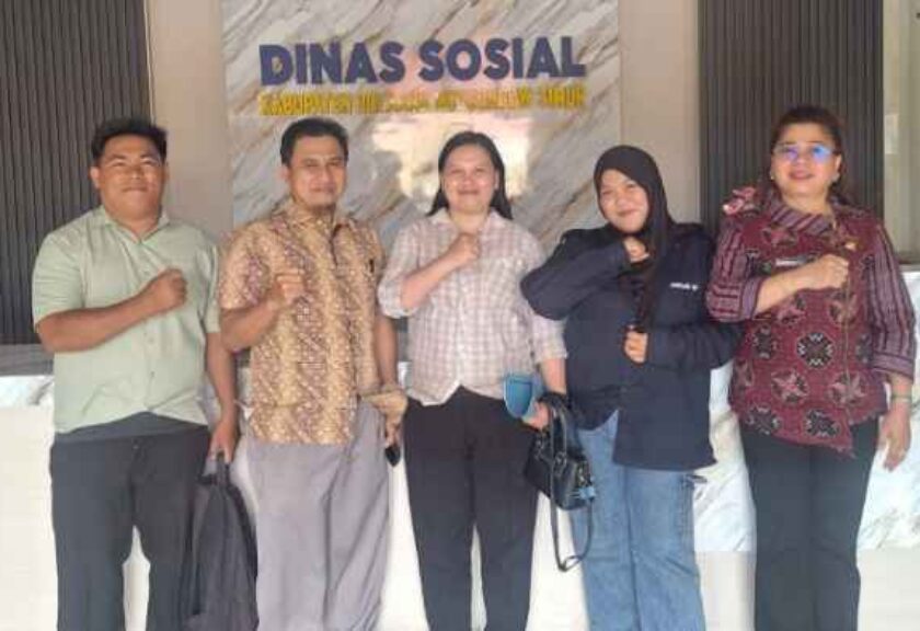 Dinsos Boltim dan SMK Negeri 2 Nuangan Perkuat Kolaborasi Lewat Program PKL