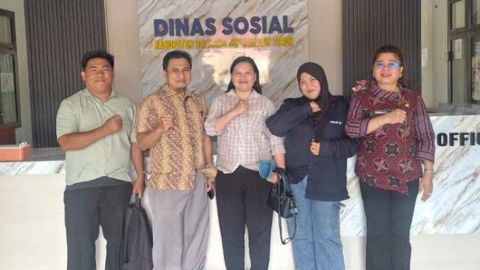 Dinsos Boltim dan SMK Negeri 2 Nuangan Perkuat Kolaborasi Lewat Program PKL