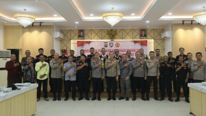 Perkuat Kemitraan dengan Masyarakat, Polres Ketapang Gelar Pembinaan Pokdar Kamtibmas Zona 3