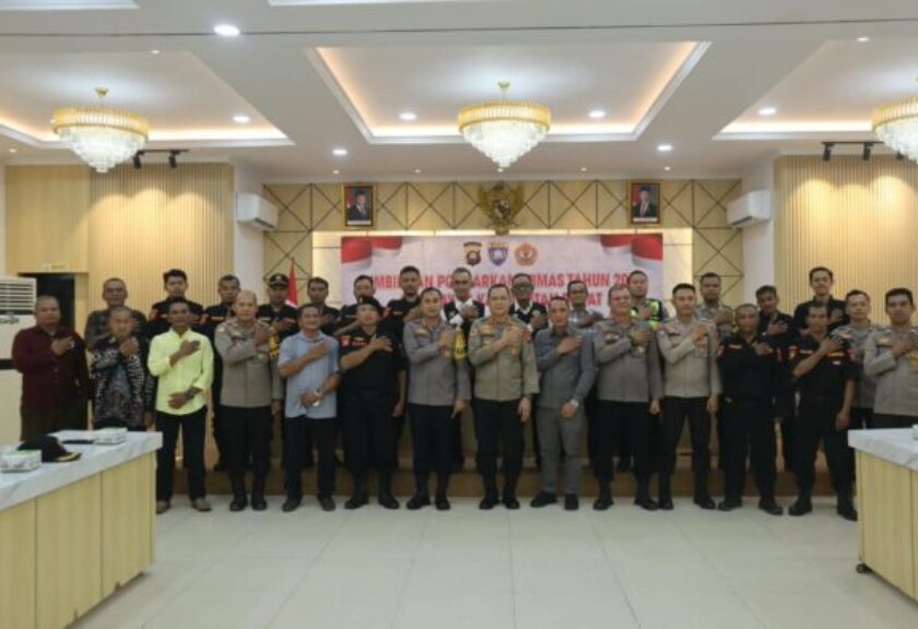 Perkuat Kemitraan dengan Masyarakat, Polres Ketapang Gelar Pembinaan Pokdar Kamtibmas Zona 3
