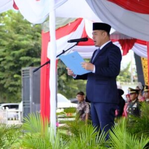 Pimpin Upacara Hari Sumpah Pemuda, Wabup Syafrizal Ajak Generasi Muda Jauhi Narkoba dan Judol
