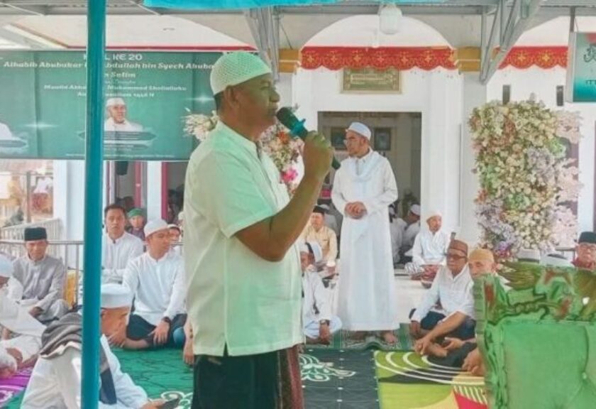 Hadiri Haul Habib Abubakar ke-20 di Nuangan, Bupati Oskar Manoppo Sampaikan Pesan Ini untuk Warga Boltim