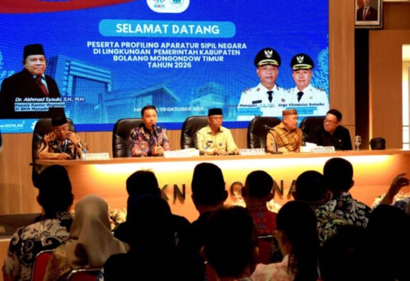 Bupati Oskar Manoppo Resmi Buka Asesmen PRO ASN 2026, BKN: Profiling Penting untuk Meritokrasi Manajemen Talenta