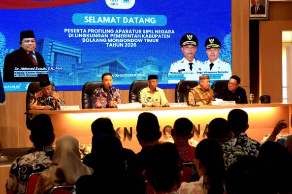 Bupati Oskar Manoppo Resmi Buka Asesmen PRO ASN 2026, BKN Profiling Penting untuk Meritokrasi Manajemen Talenta