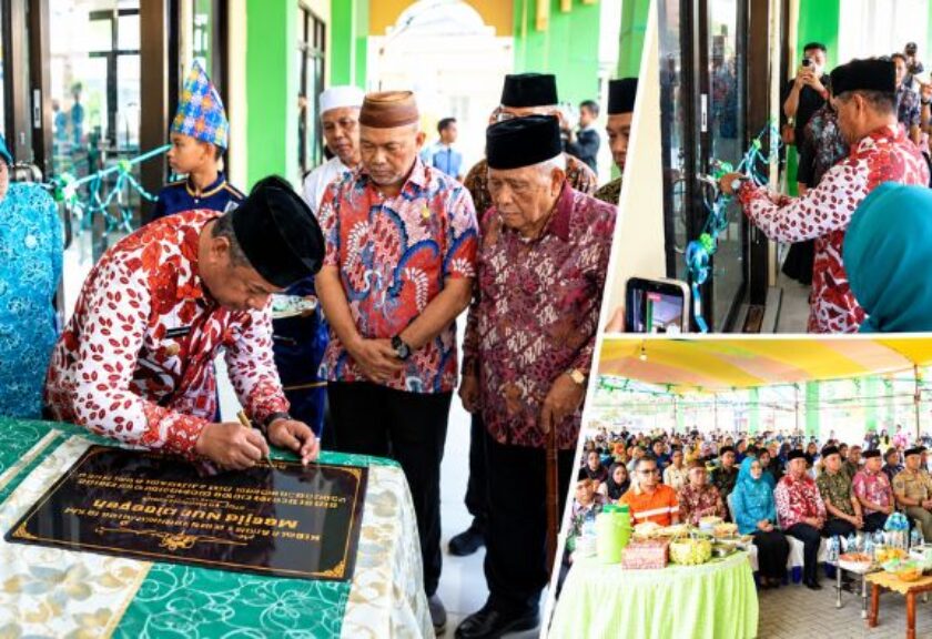 Bupati Oskar Manoppo Resmikan Masjid Nur Hidayah di Kotabunan Selatan