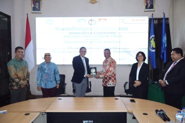 Bupati Oskar Manoppo Teken MoU dengan UNIMA, Beasiswa Kedokteran Didukung CSR PT ASA