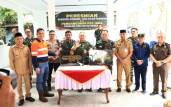 Bupati Oskar Manoppo dan Wabup Argo Sumaiku Hadiri Peresmian Renovasi Koramil Kotabunan
