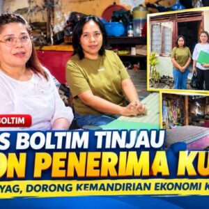 Dinsos Boltim Awasi Calon Penerima KUBE di Modayag, Pastikan Bantuan Tepat Sasaran