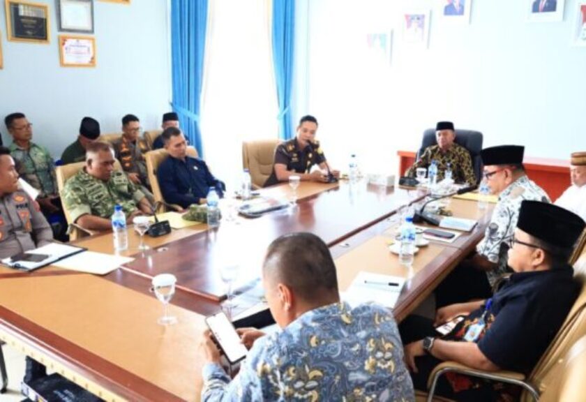 Forkopimda Boltim Bahas 5 Isu Strategis, dari Cuaca Ekstrem hingga Pemilihan Sangadi