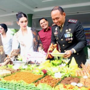 Syukuran HUT ke-81 TNI di Makodim 0209/Labuhanbatu