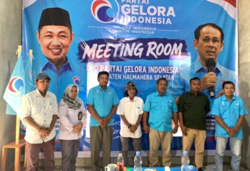 Target Menang Pemilu, Gelora Halsel Siap Hadapi Verfak KPU