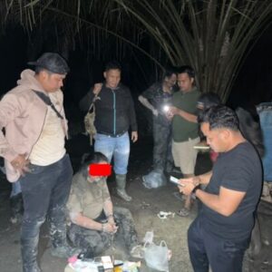 Operasi Sarang Narkoba di Kuala Bangka, Polsek Kualuh Leidong Amankan Pria dengan Sabu 19,02 Gram