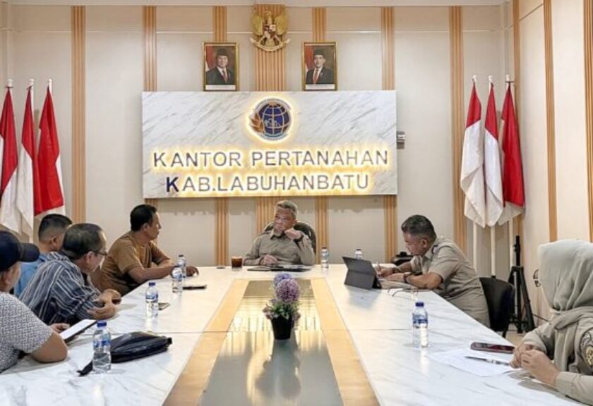 Bangun Pelayanan Pertanahan yang Responsif, Kantah Labuhanbatu Perkuat Koordinasi Internal dan Eksternal