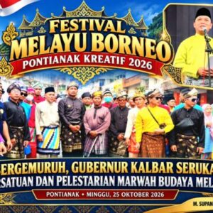 Melalui Festival Melayu Borneo Pontianak 2026, Gubernur Ria Norsan Tegaskan Pentingnya Persatuan