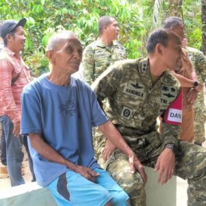 Rumah Rampung 100 Persen, Dandim 0209/Labuhanbatu Saksikan Kebahagiaan Pak Tukirin