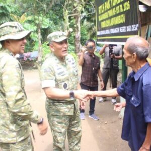 Percepat Pembangunan Desa, Dandim 0209/LB Paparkan Progres TMMD ke-130 kepada Tim Wasev